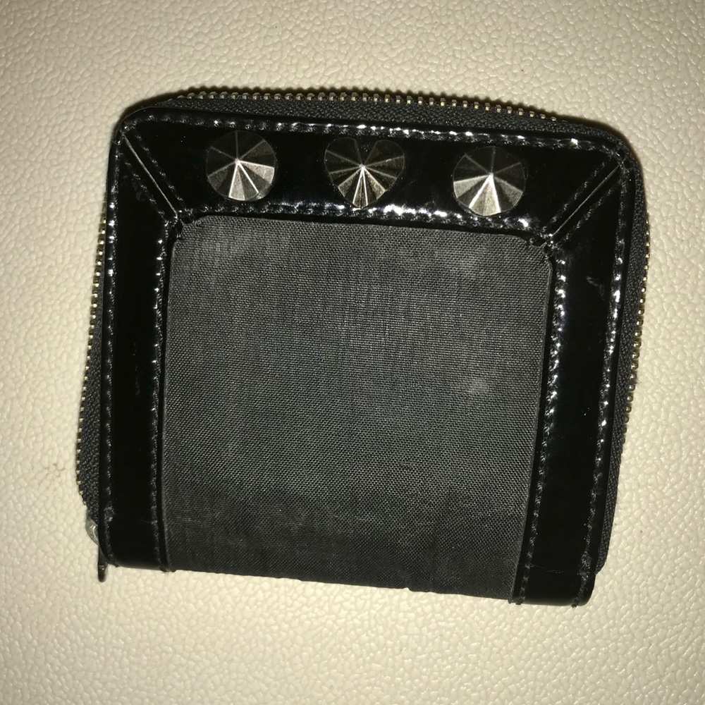 Love Moschino Zip Around Wallet with Coin Flap